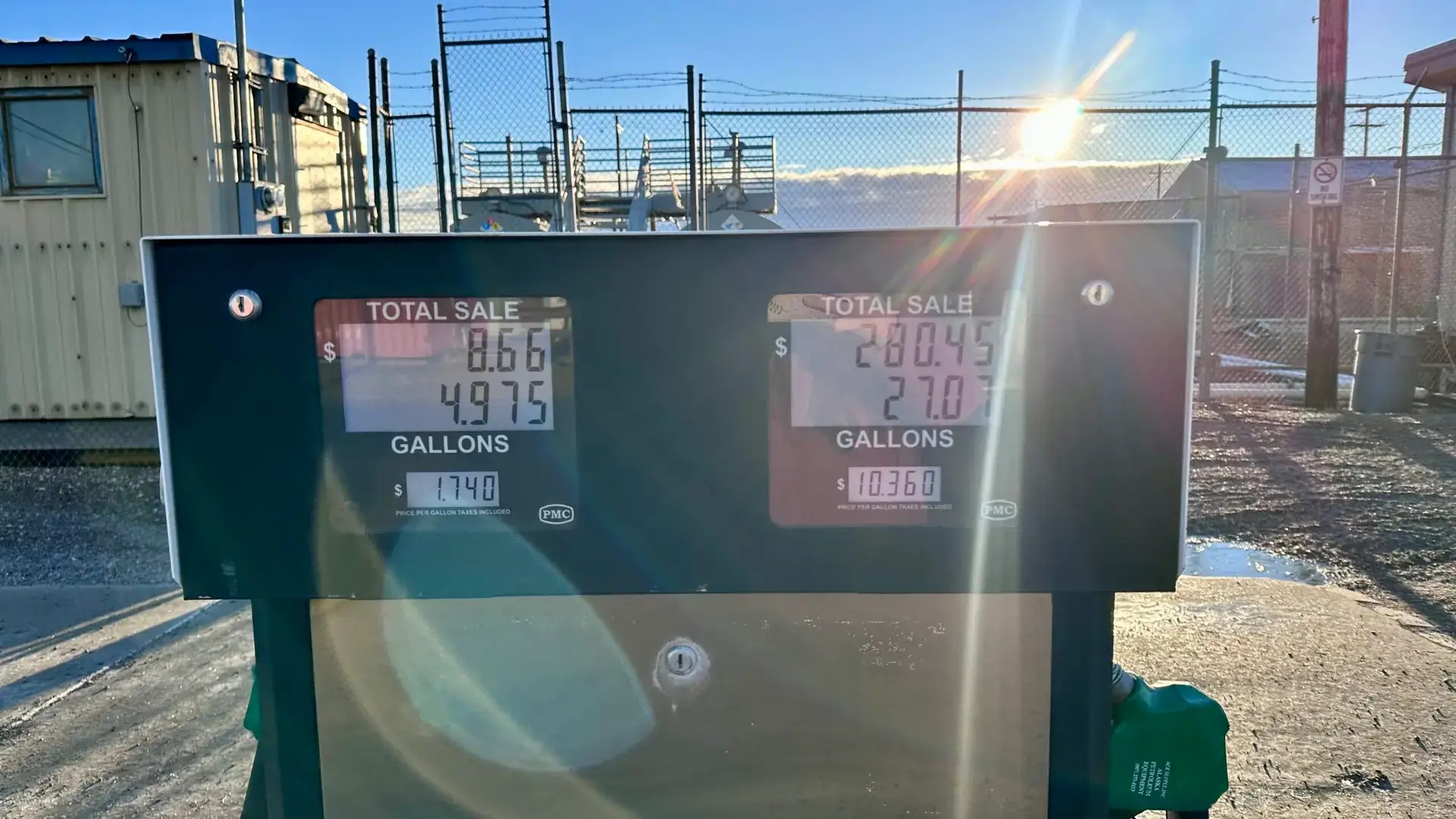 Gas is pricey in Point Hope! It’s a good thing there’s not far to go! Well, not by car, at least.