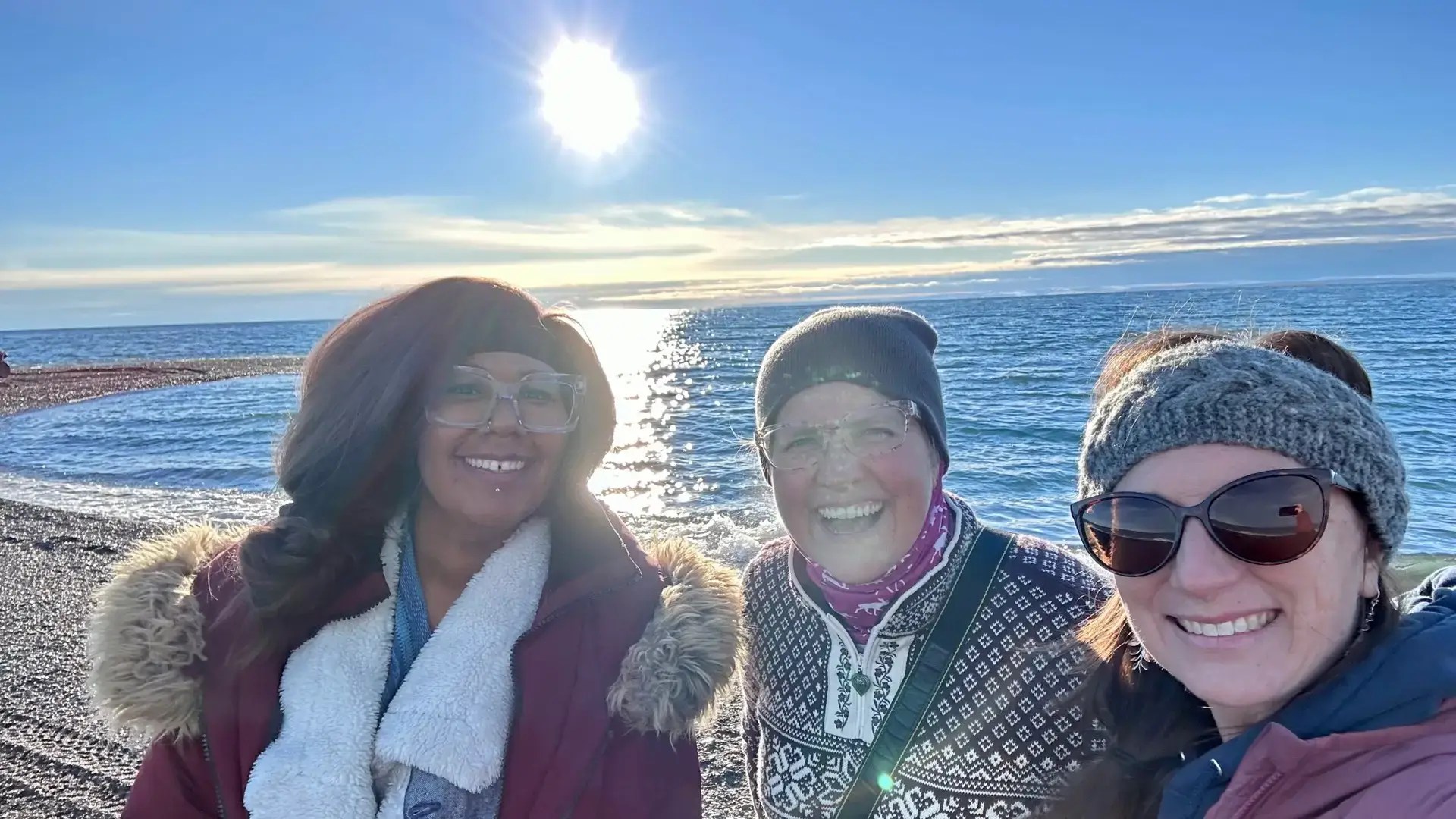 This is Desiree, my Point Hope friend!