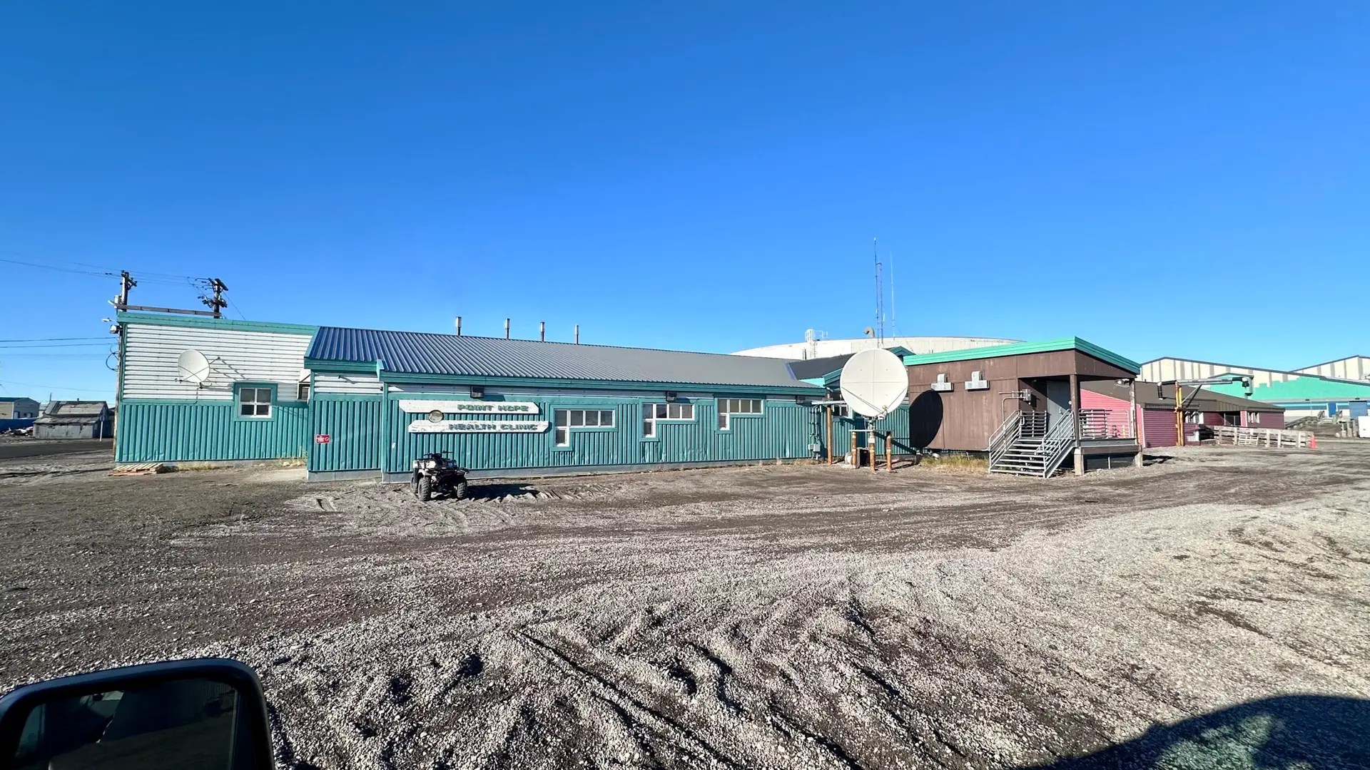 This is the health clinic, where Desiree works