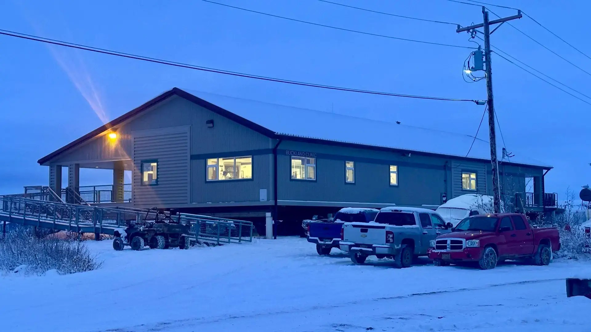 They’ve got a really nice clinic here.