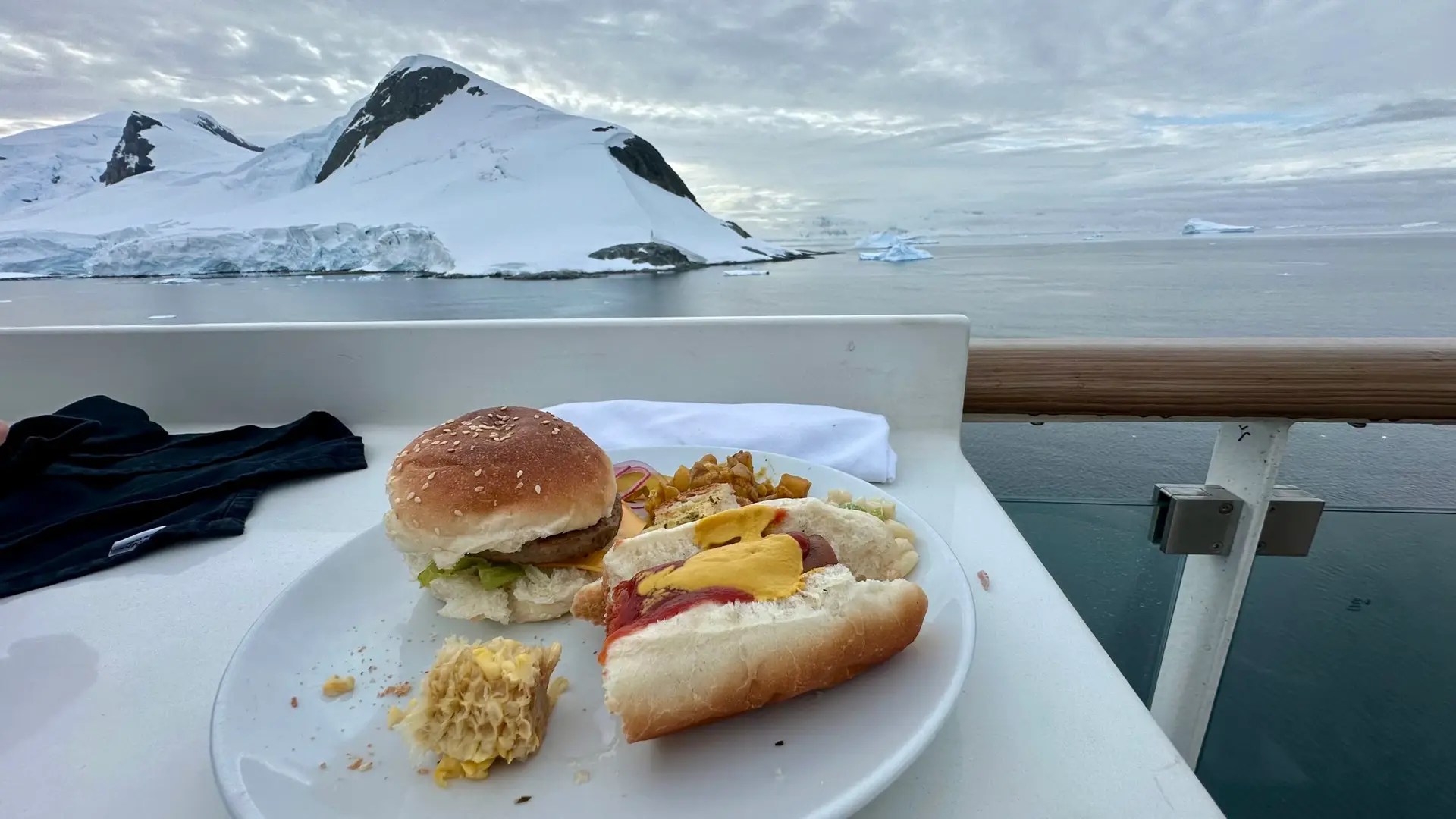 We ate well...and with a view!