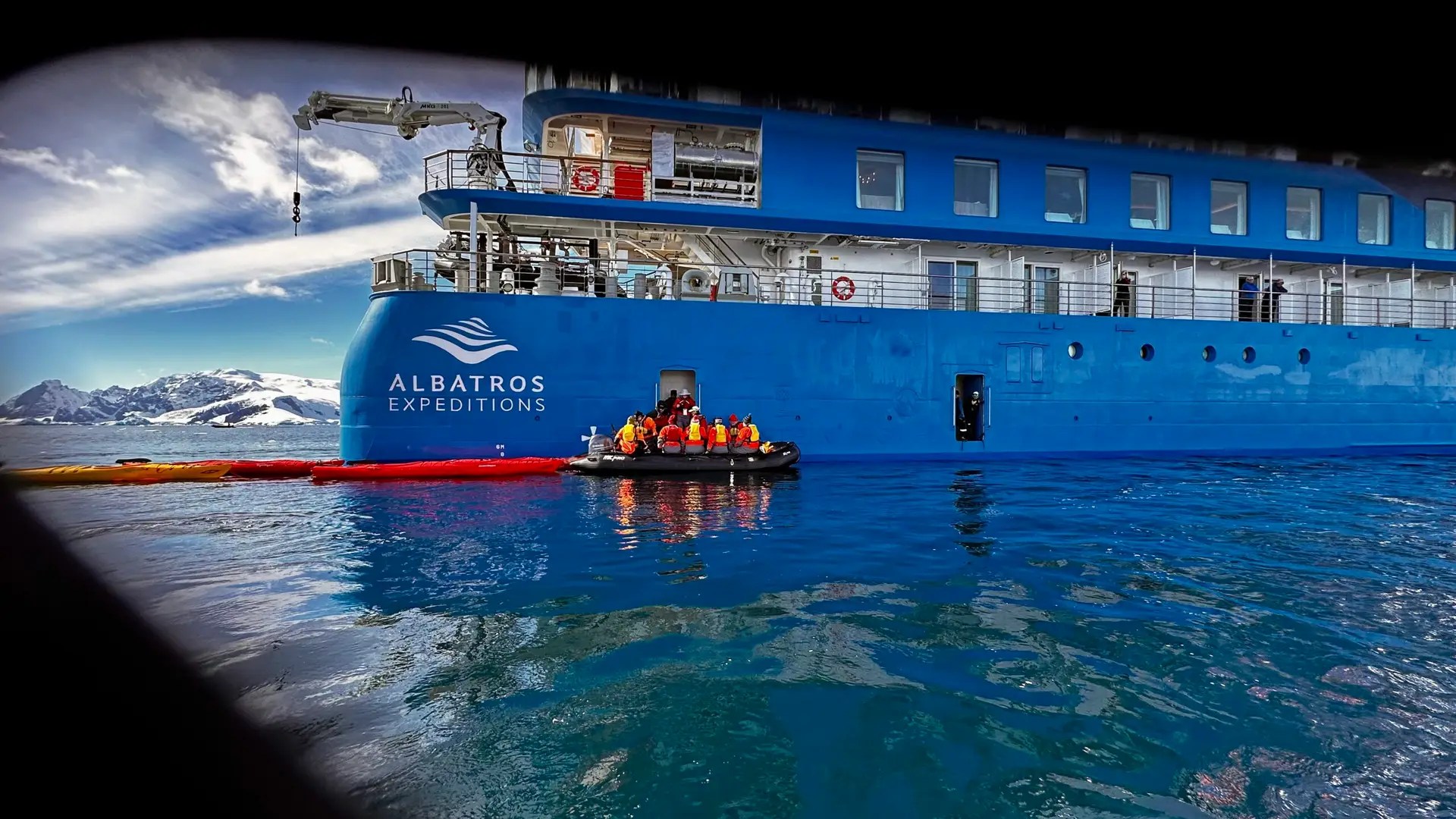 We finally got to leave the ship!