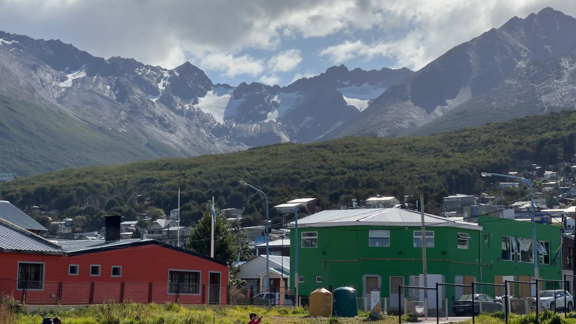 View of Martial Glacier