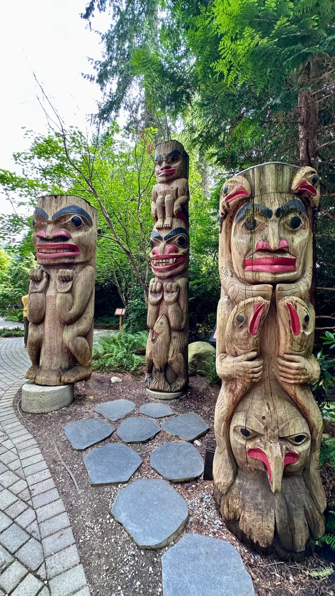 Towards the front of Capilano Suspension Bridge Park