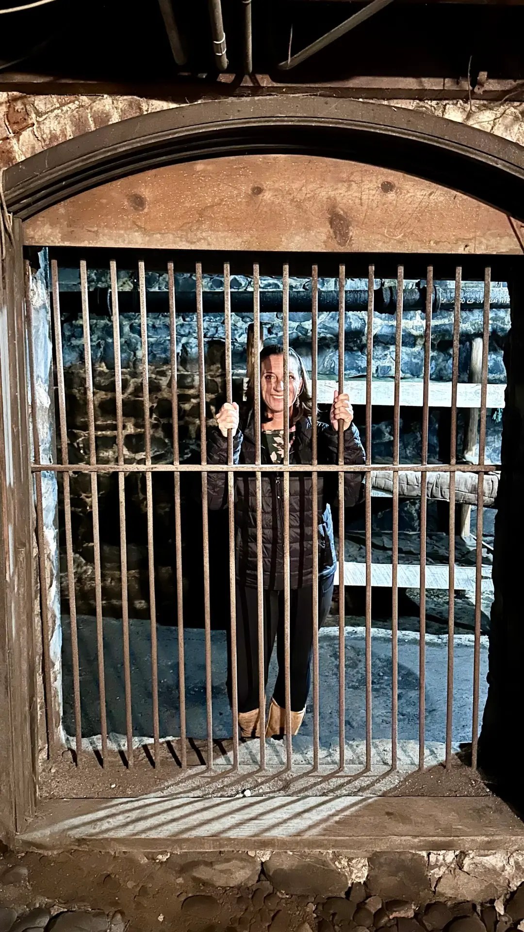 Stuck in jail...