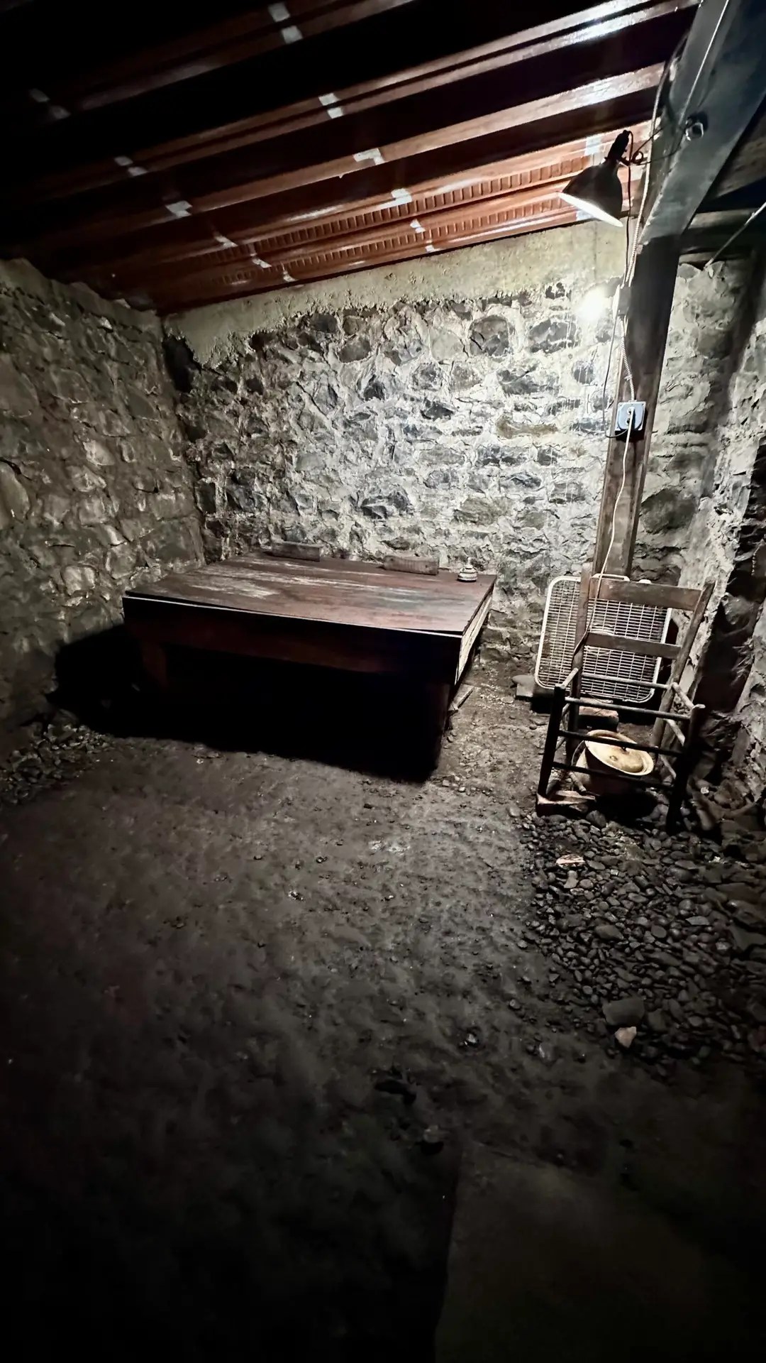 Opium den where they smoked until they passed out...