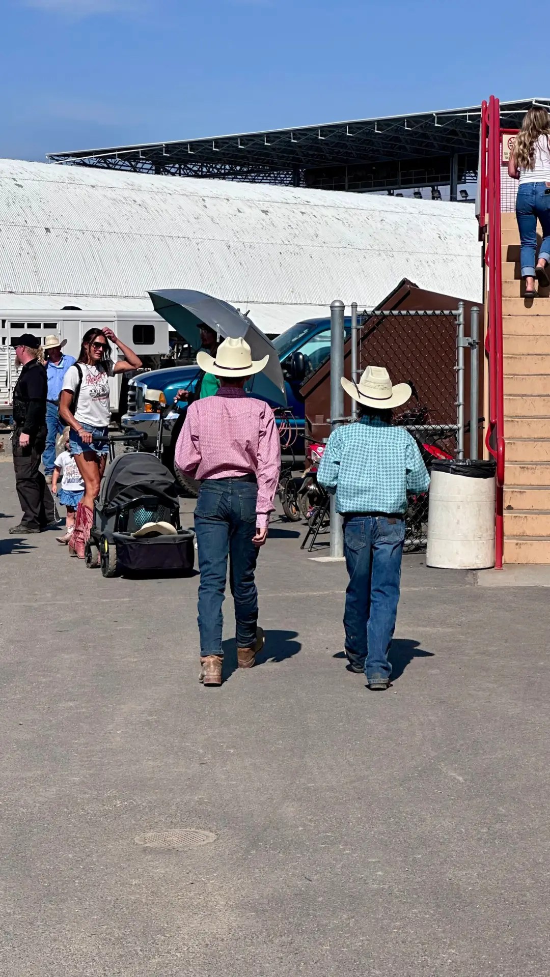 I just love seeing little cowboys