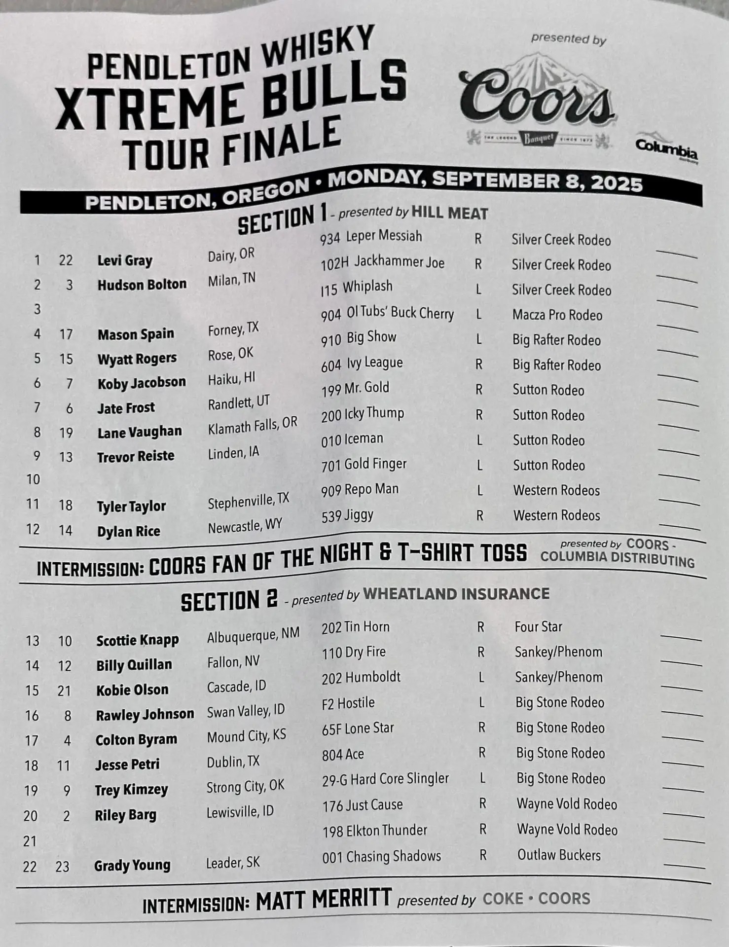 Xtreme Bulls program