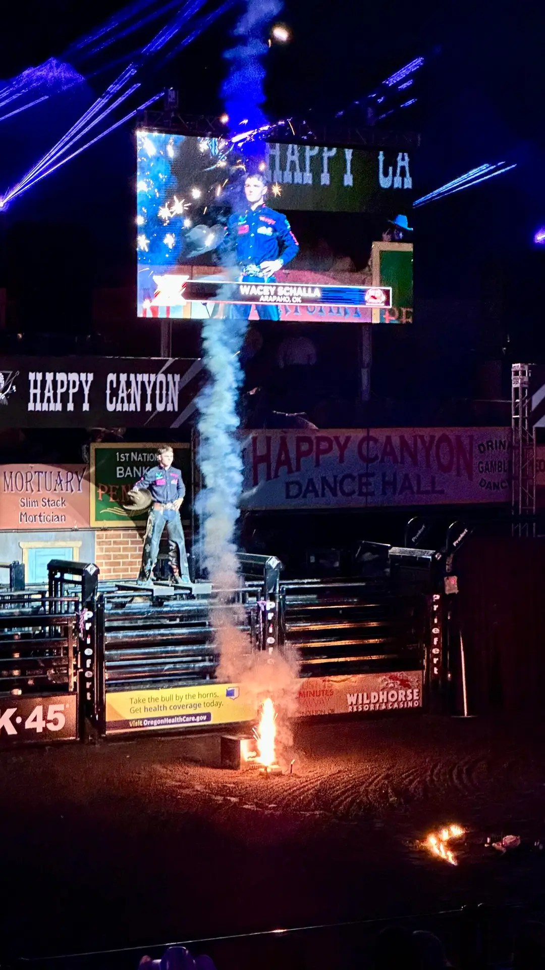 They got quite the introduction!