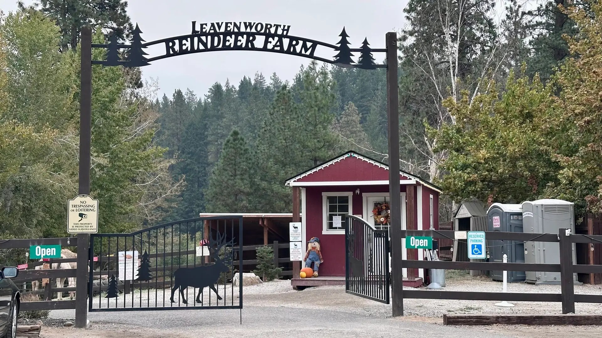 Entering the Reindeer Farm