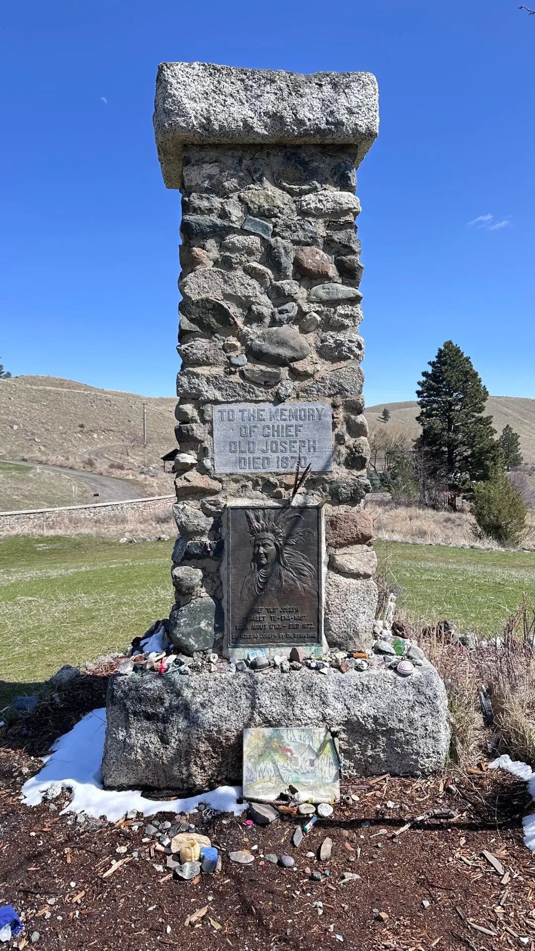 Old Chief Joseph's gravesite