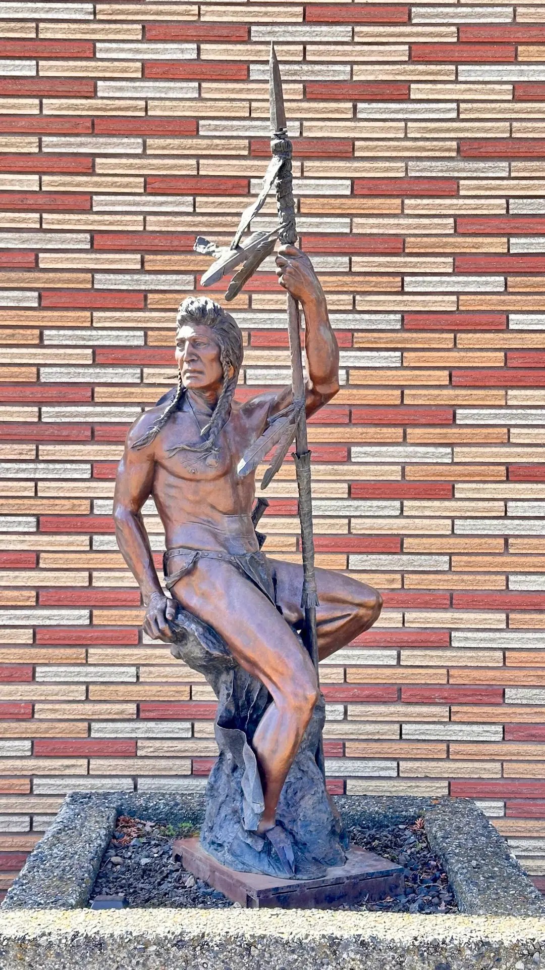 Bronze statue