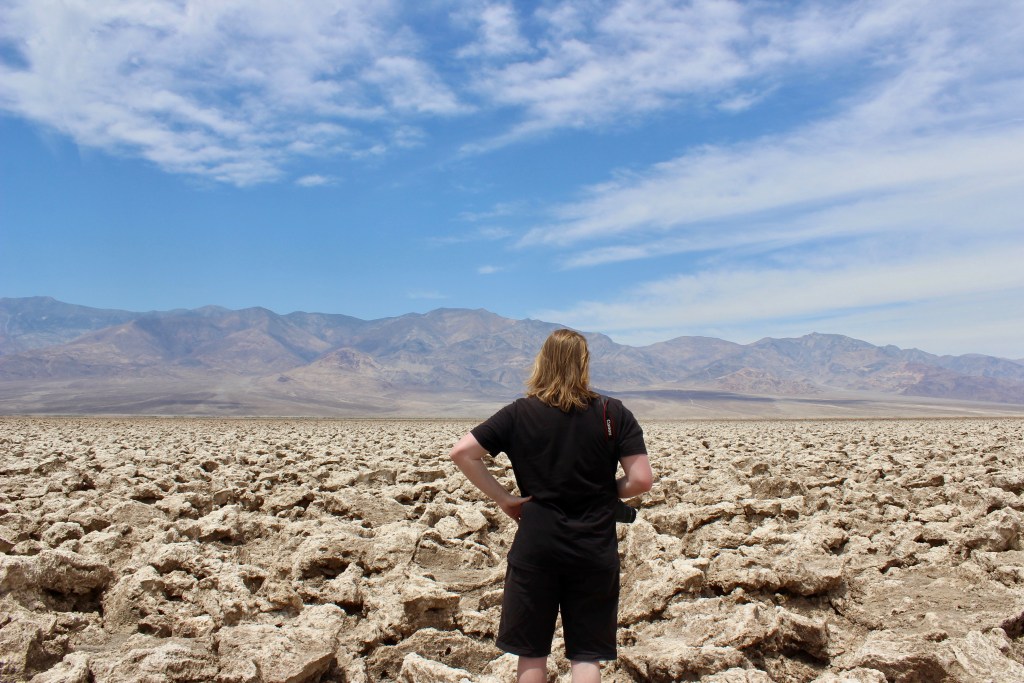 Sean at Death Valley