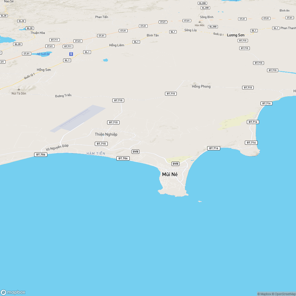 Mui Ne Vietnam Map Mui Ne Vietnam 