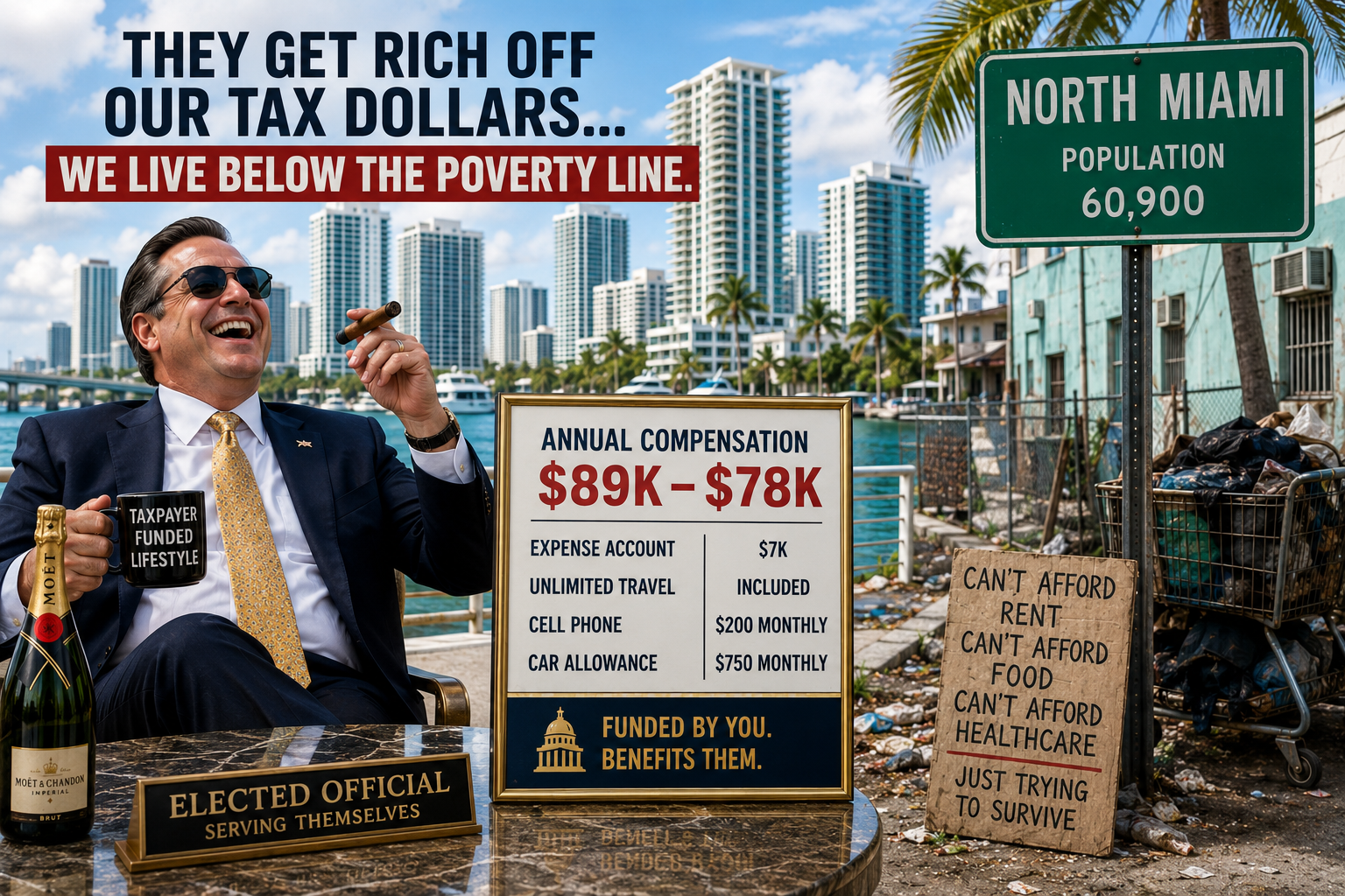 The Feeding and Care of North Miami City Council Members, Part 1
