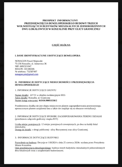 Jak czytać prospekt informacyjny dewelopera i na co zwrócić uwagę?