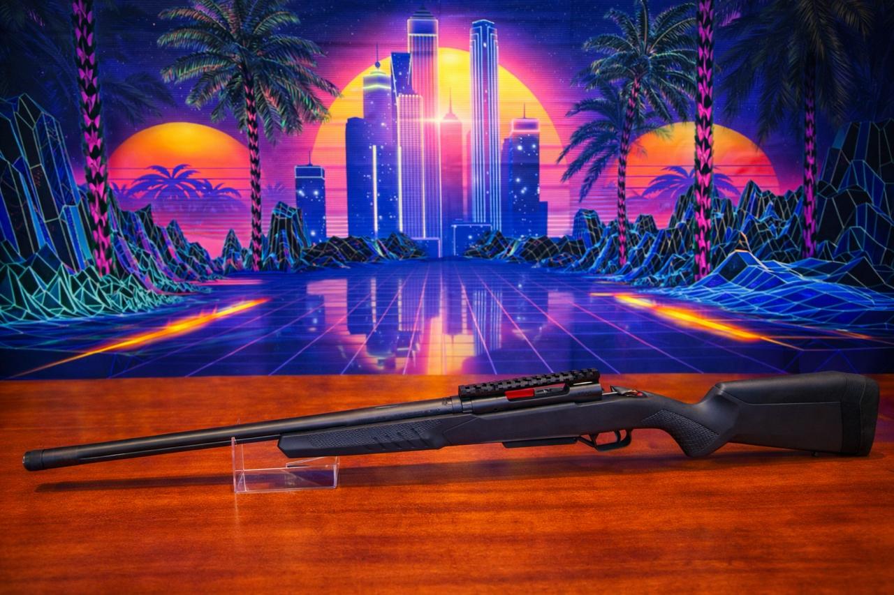 Savage 110 Tactical .308 Win, 10+1 cap, 20 in bbl, Matte Gray Fixed-img-0