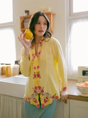 PO Kebaya klasik yellow Tennis