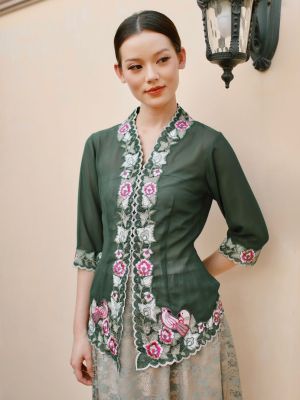 PO Kebaya Classic Forest Pink
