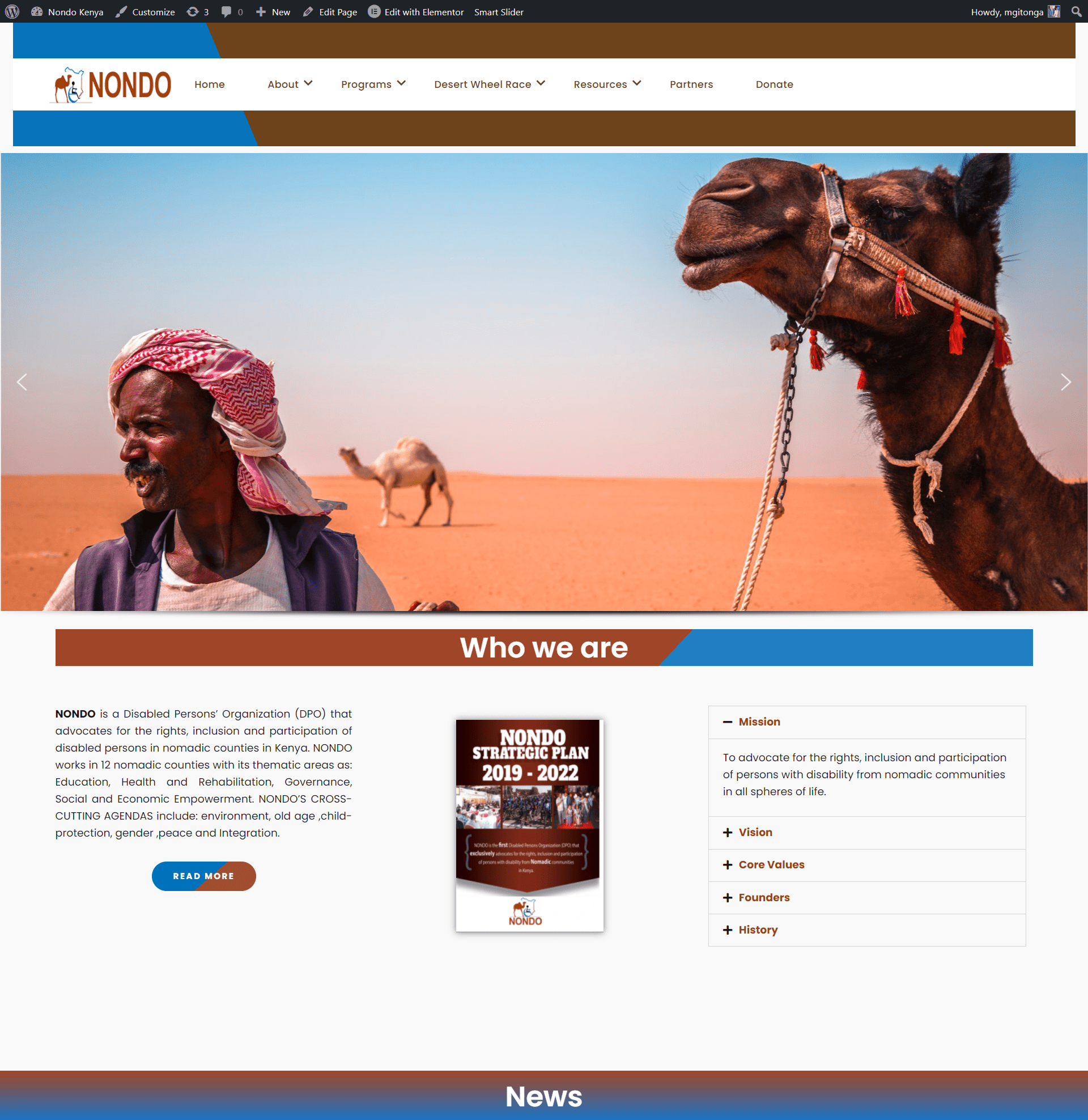 Nondo launches a new website with enhanced interactivity