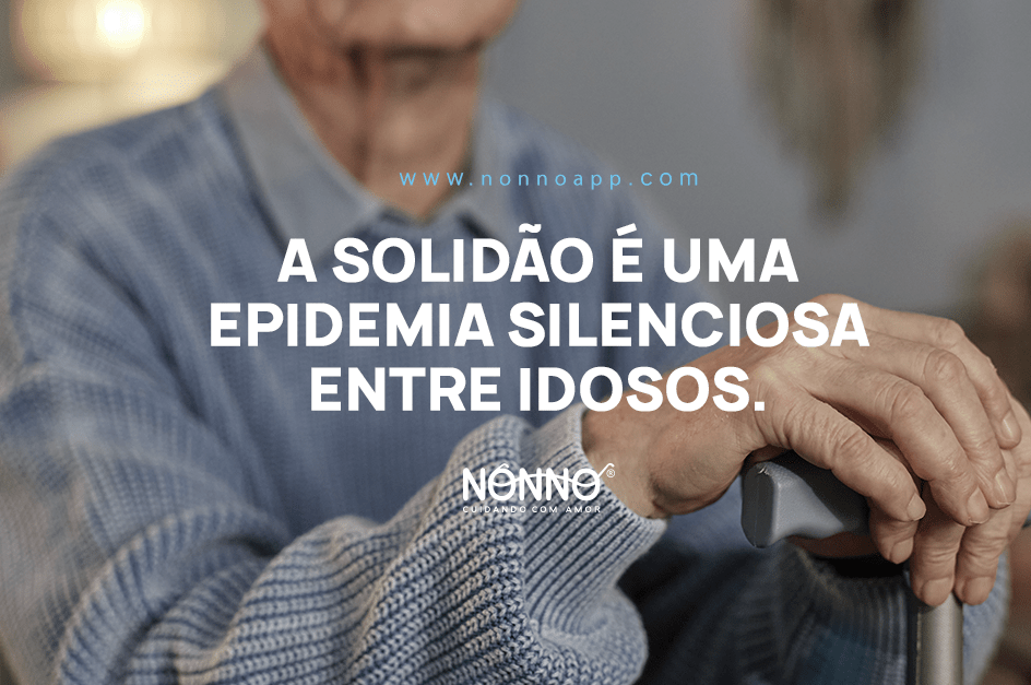 A solidão é uma epidemia silenciosa entre idosos (e o cuidado profissional pode ajudar a preveni-la).
