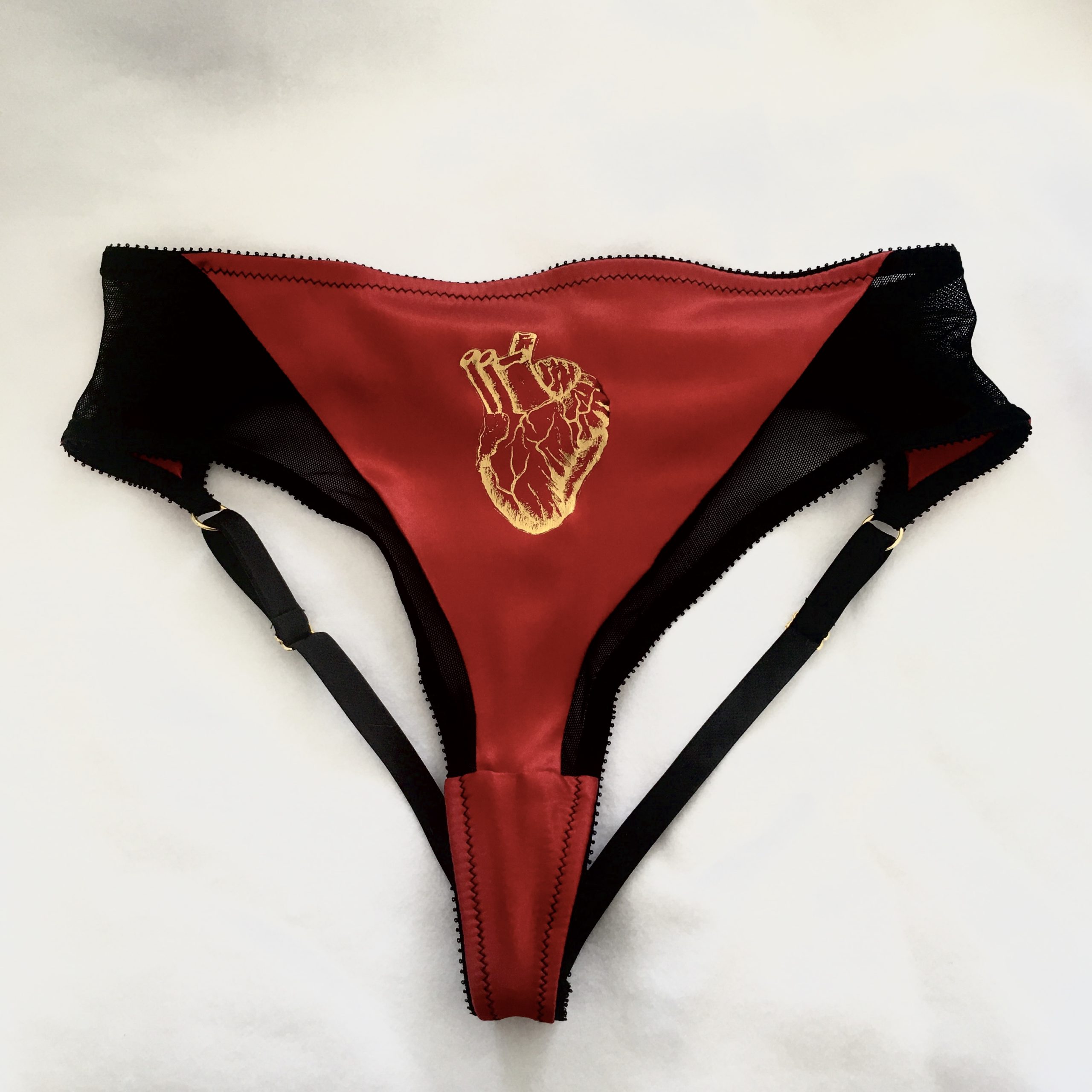 Culotte Passionata Cœur - Couleur Noir - Neuf Jamais Porté (sans étiquette Carton)