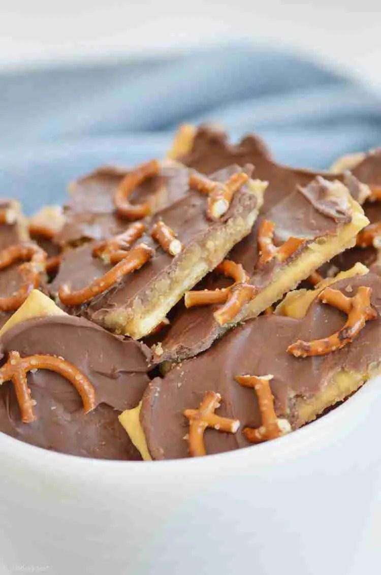 Image for Cracker Toffee with Club Crackers (Christmas Crack)