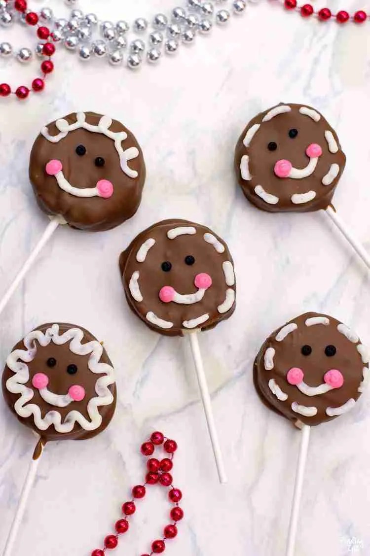 Image for Gingerbread Cake Pops: A Sweet Holiday Treat