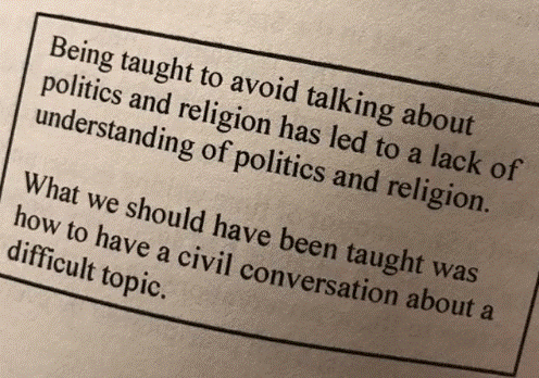 Relinquishing Taboos — The Interfaith Observer