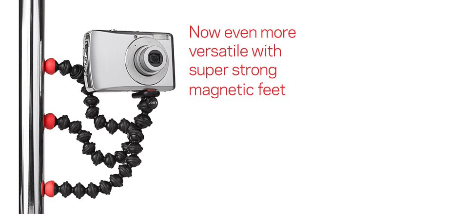 Giveaway (and Review): Joby’s Flexible & Magnetic Tripod!