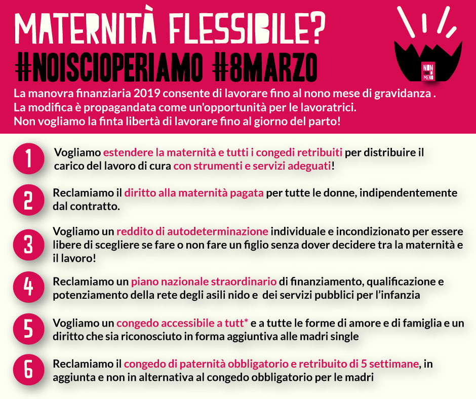 Maternità Flessibile? Noi Scioperiamo! #8Marzo – Non Una Di Meno 788_x_940_png