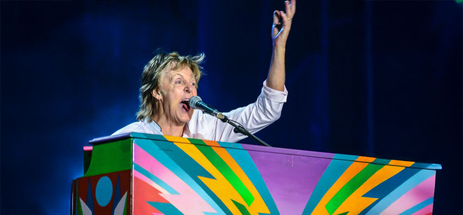 Non-Violence ambassador Paul Mccartney