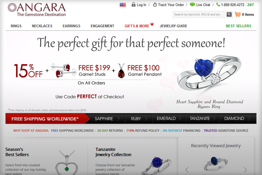 Angara.com website