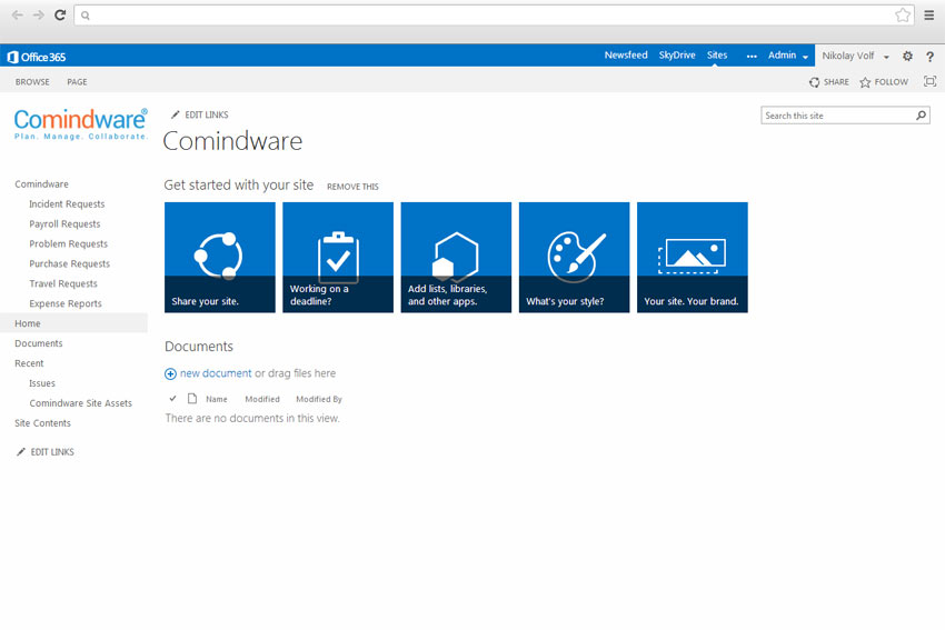 Comindware SharePoint integration