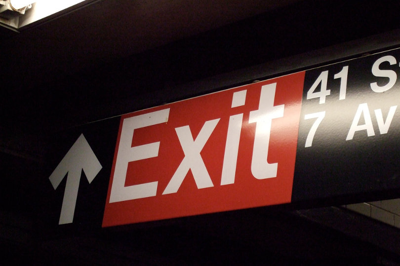 Exit strategy