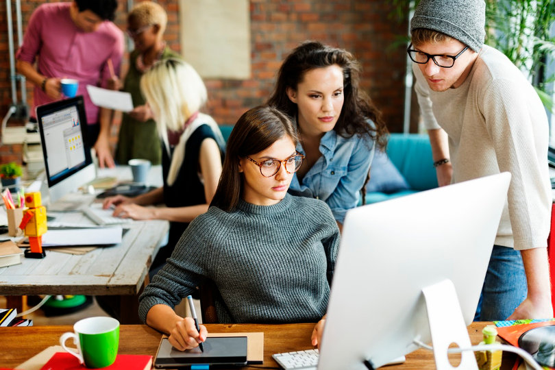 Business people implementing ITIL