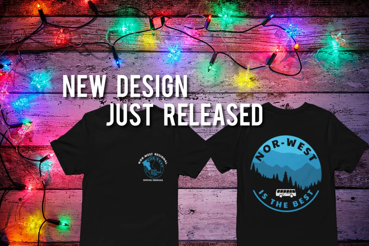 "New Designs Just Released" for Nor-West t-shirts