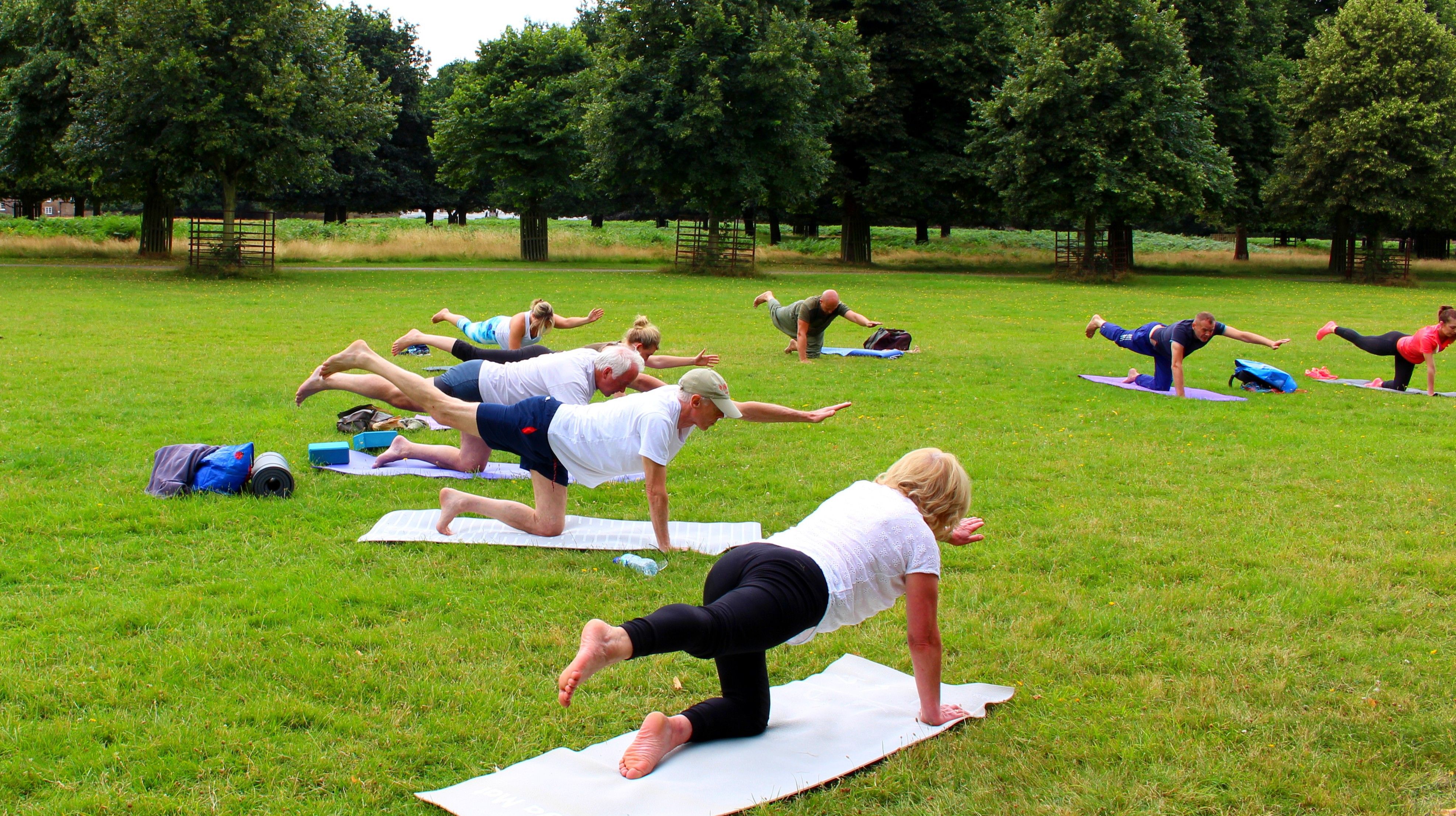 yoga in the park london