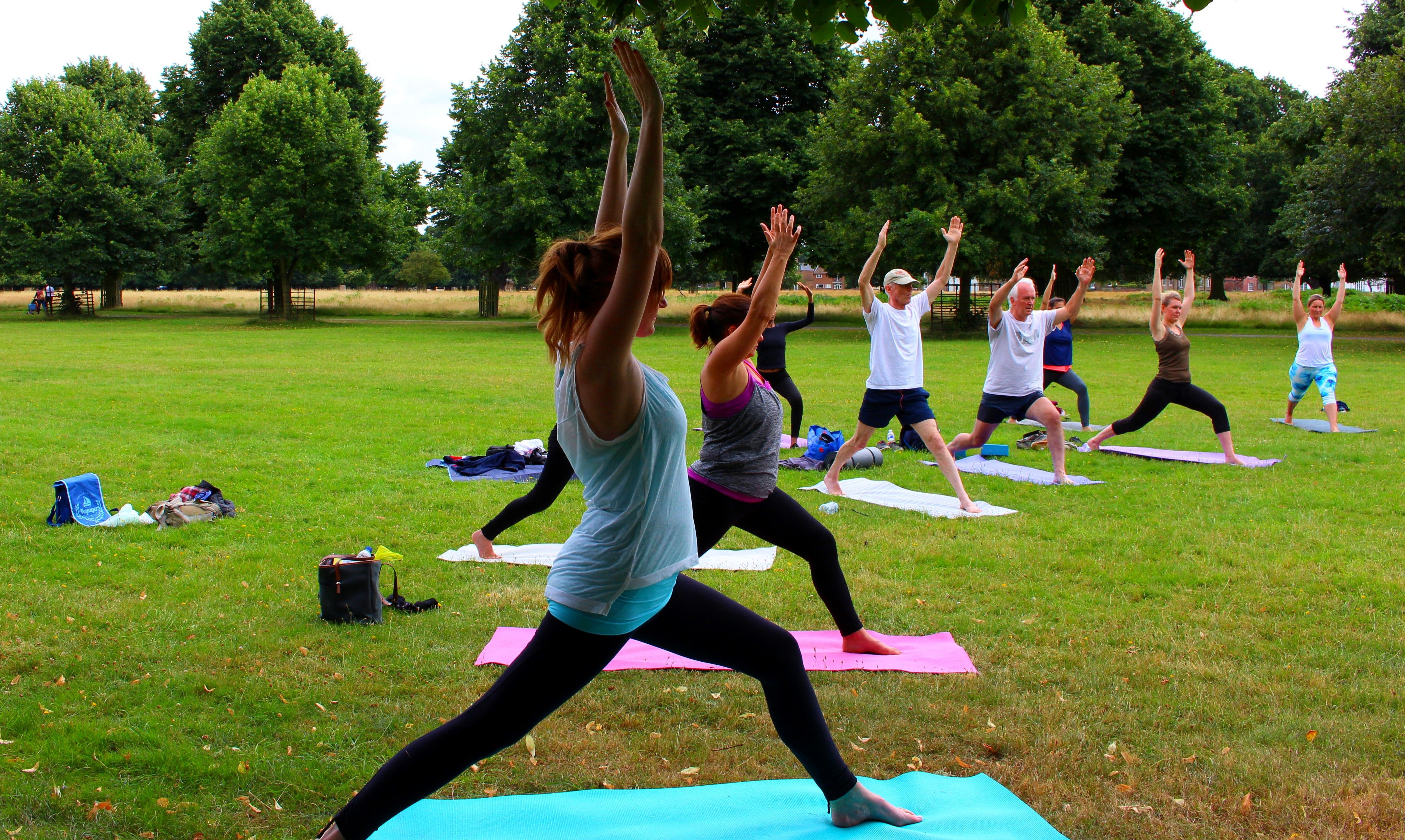 yoga in the park london