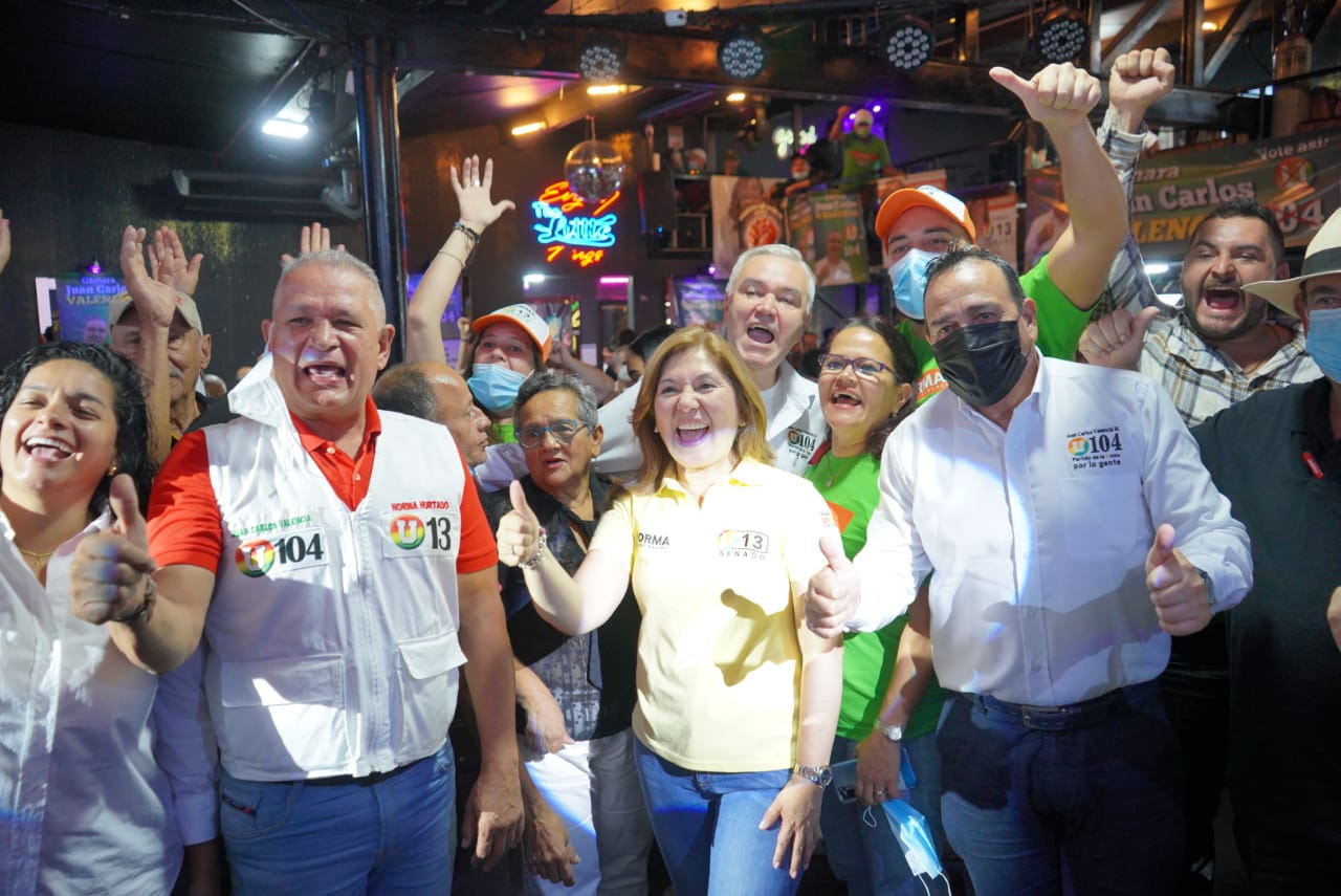 Gracias eje cafetero por todo el respaldo: Norma Hurtado Sánchez