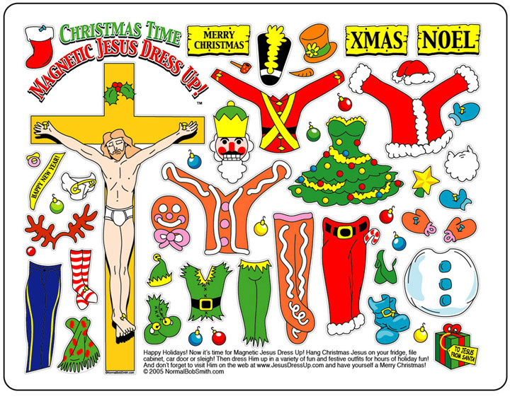 Christmas Jesus Dressup Normalbob Com