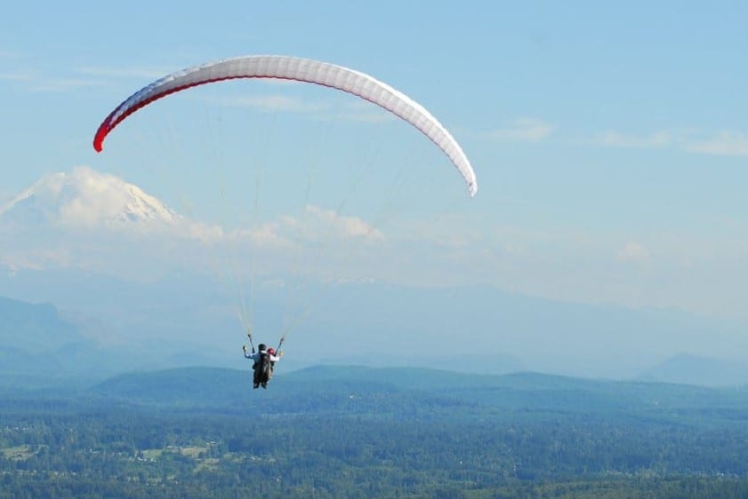 AirSquared Paragliding-Inflight