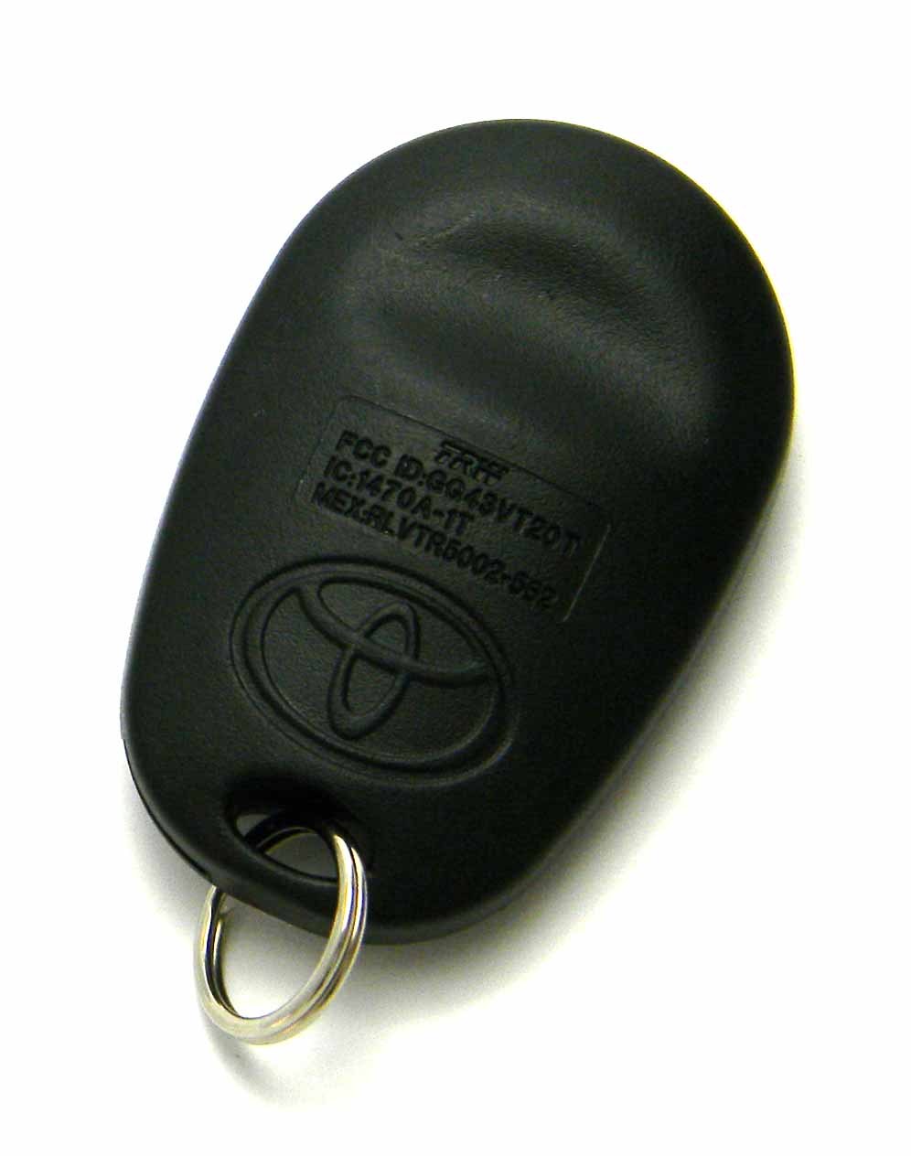 2004-2019 toyota sienna 5-button key fob remote (gq43vt20t, 89742-ae030