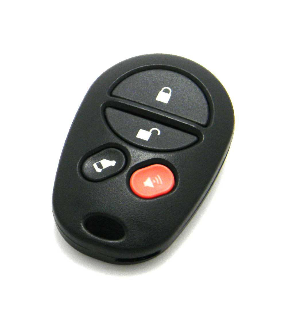 2004-2016 toyota sienna key fob remote (gq43vt20t, 89742-ae020, 89742