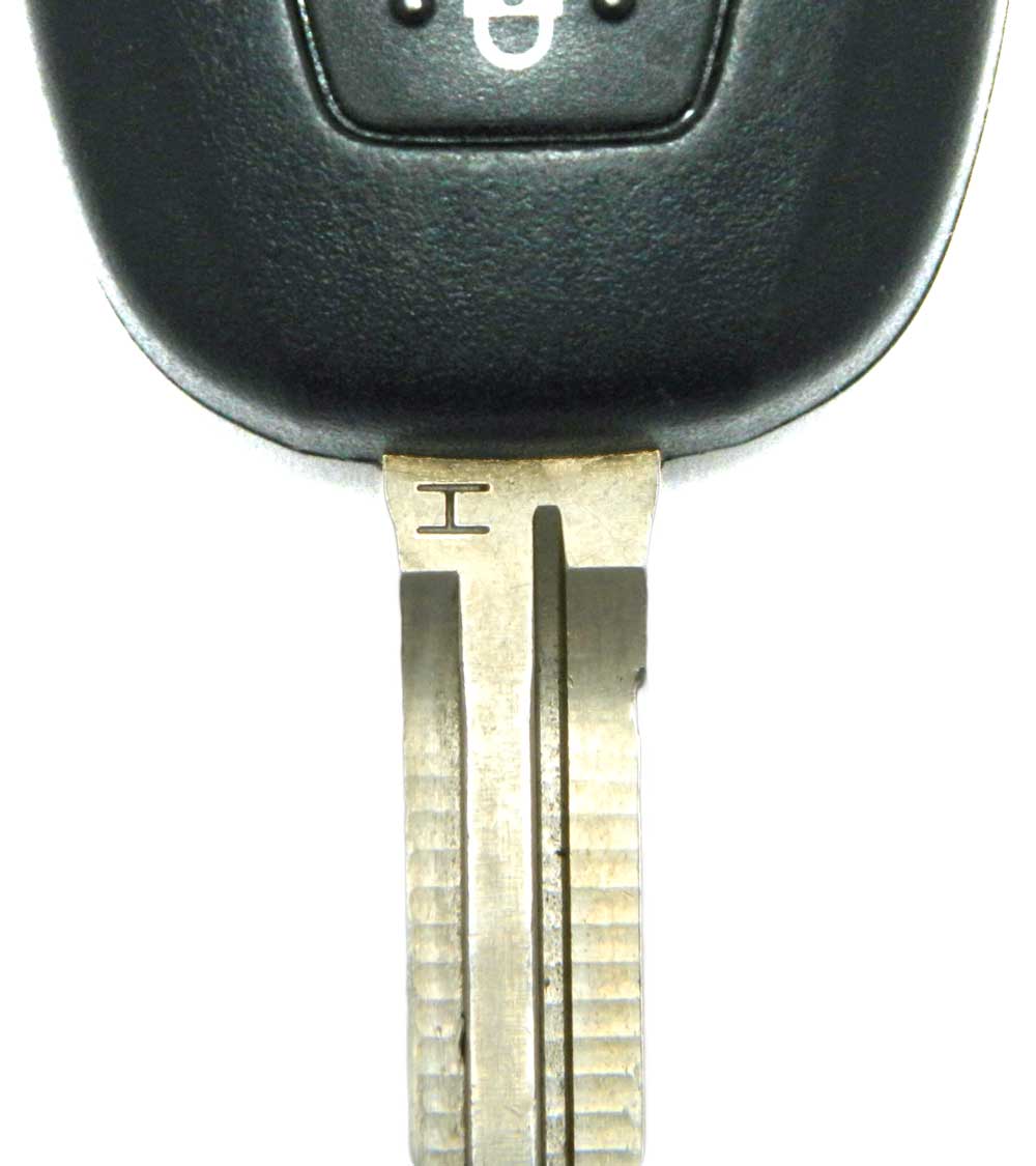2015-2020 toyota tacoma 3-button "h" chip remote head key fob (hyq12bdp
