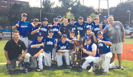 Front row left to right: Coach Ralph Martignetti, Timmy Martin, James Ditomassi, Robert Pagliuca, Pat Murray, Asst Coach Luigi Natale, Steve Passatempo, Brett McAllister. Back row left to right: Bobby Mello, Dante Cucuza, Lorenzo Pantaleo, Kurt Martin, Vin Lopriore, Ryan Carvalho, Nico Gennari, Nick Iudiciani, Michael Martignetti, Jack Ditomassi, Ryan Colbert and asst coach Bill McAllister.