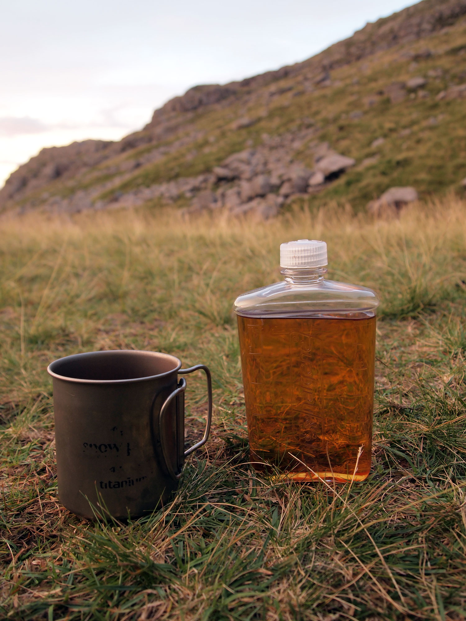 No, it's not the pee bottle