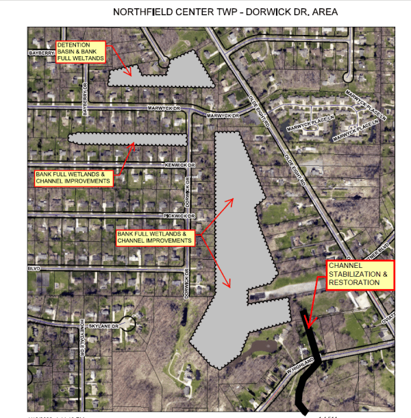 Northfield Center Special Projects Northfield Center Township Dorwick Map 