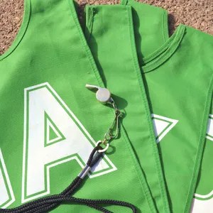 Netball Bibs and whistle