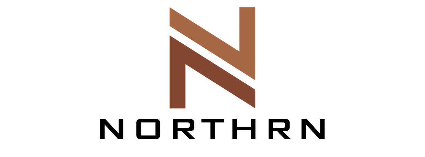 NORTHRN logo with copper N and black lettering